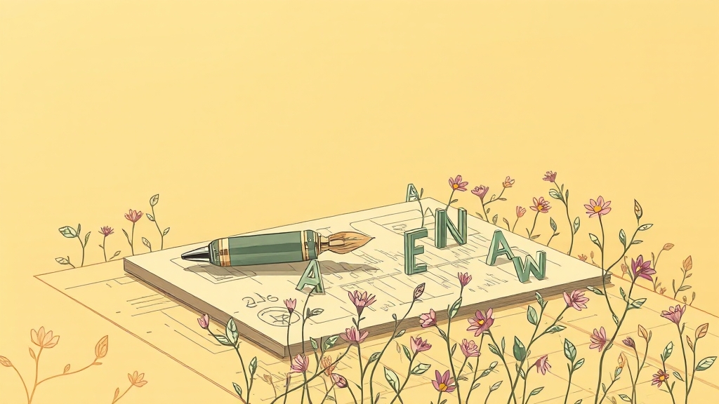 꾸준한 연습, 실력 향상의 지름길! (illustration 스타일)