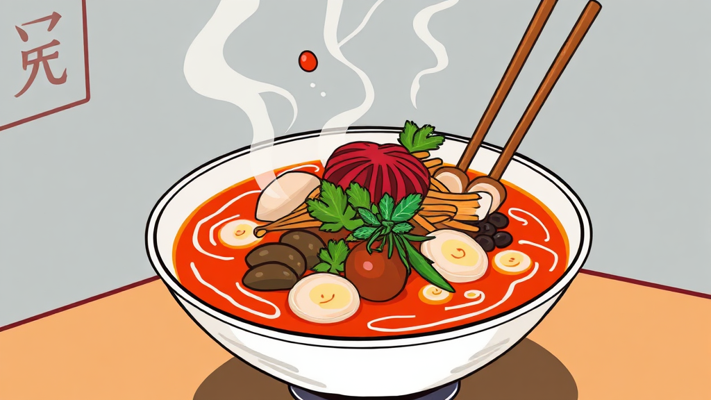 장민호 레시피: 과메기 물회 (illustration 스타일)