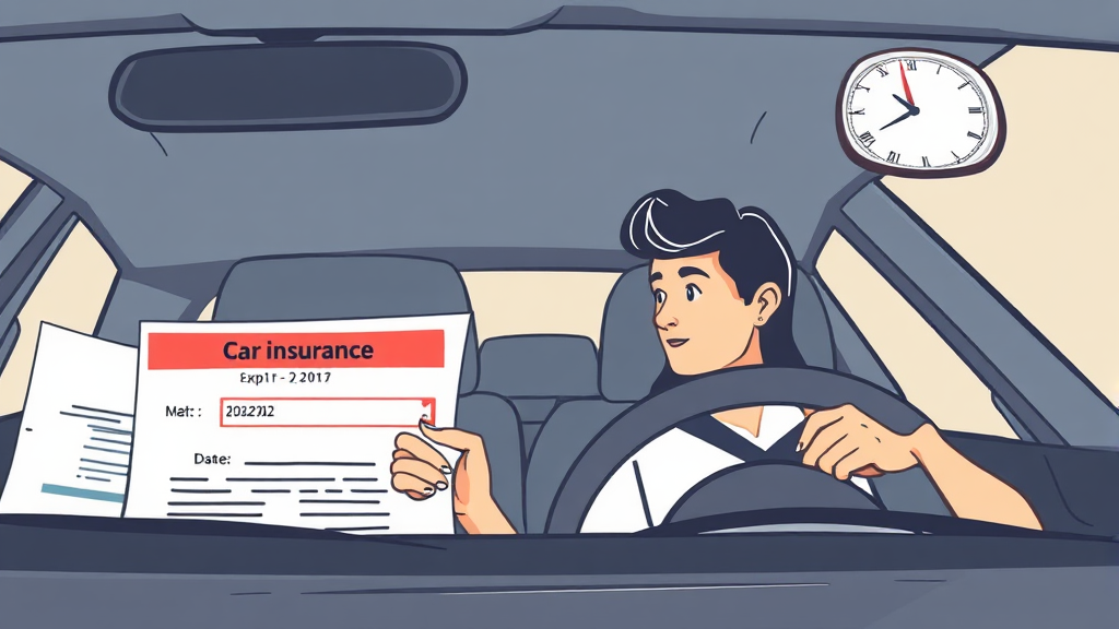 다이렉트 자동차보험 가입, 이것만은 주의하세요! (illustration 스타일)