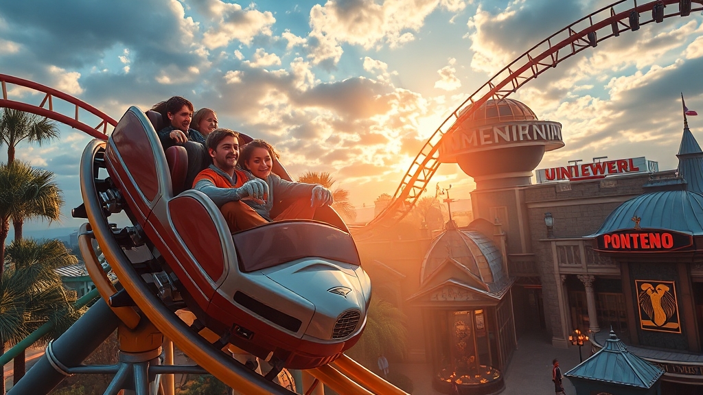 익스프레스 패스 종류별 비교 (realistic 스타일)