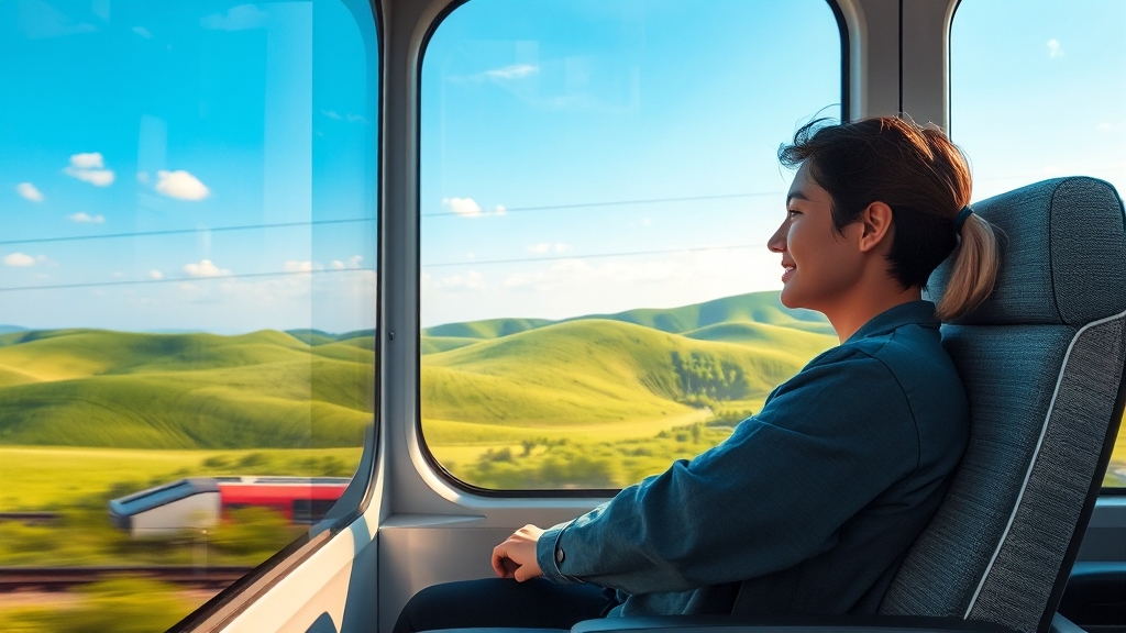 KTX 좌석 선택, 나에게 딱 맞게! (realistic 스타일)