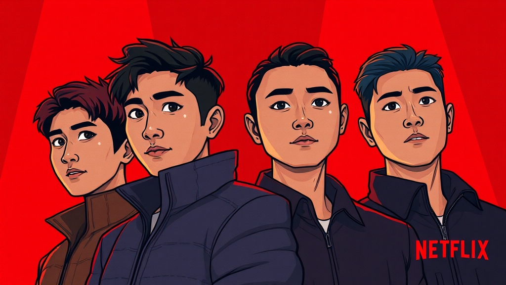 시즌3 출연진과 새로운 캐릭터 (cartoon 스타일)