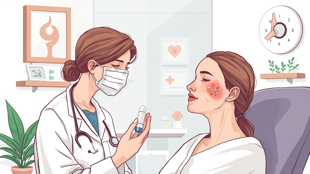 진단 및 치료 방법 (illustration 스타일)