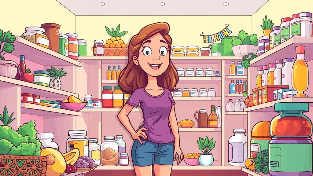 갑상선 기능 저하증 치료 (cartoon 스타일)