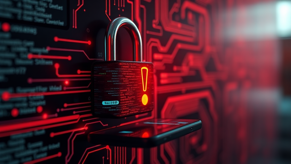 개인정보 유출 시, 즉시 해야 할 일 (realistic 스타일)