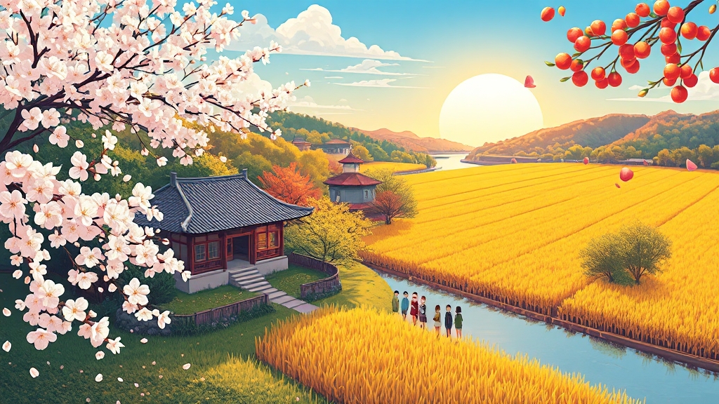 이천시 연계 관광 정보 (illustration 스타일)