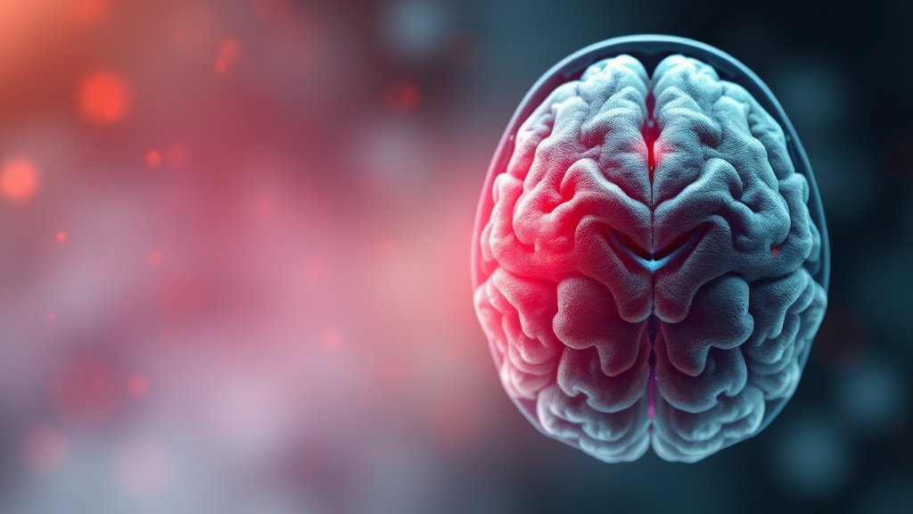 소뇌위축증 원인 (watercolor 스타일)