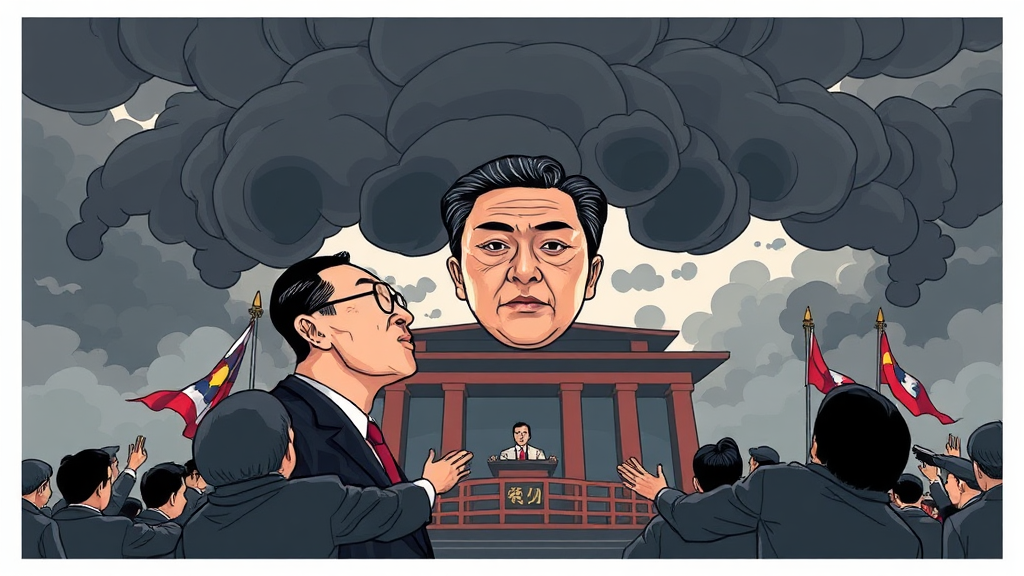 향후 정치적 파장 및 전망 (illustration 스타일)