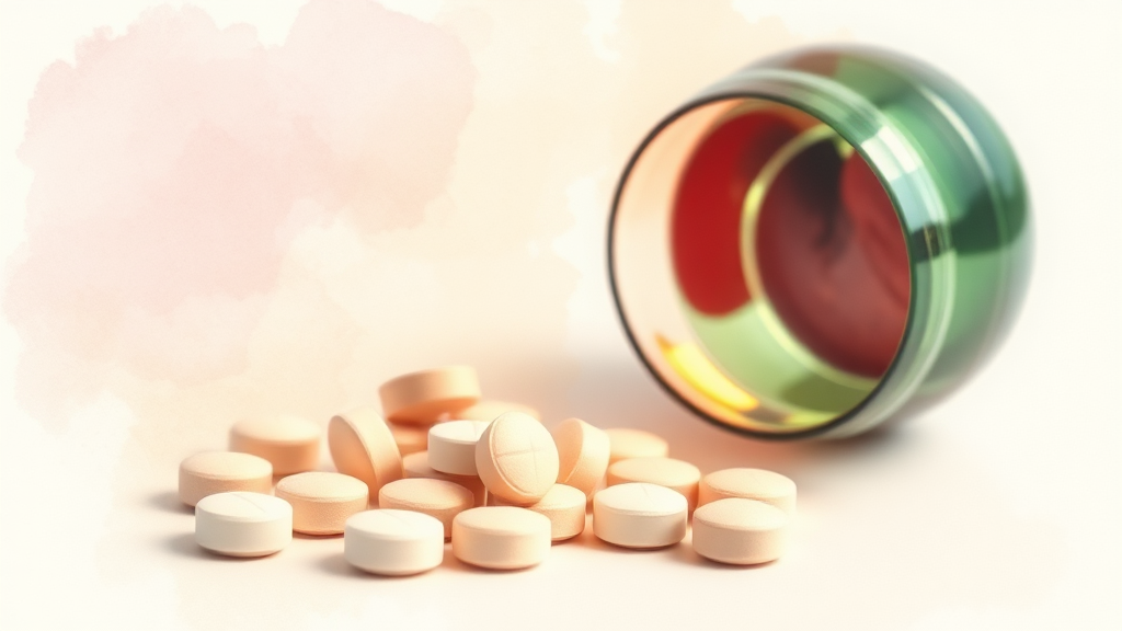 타이레놀에 대한 흔한 오해 (watercolor 스타일)