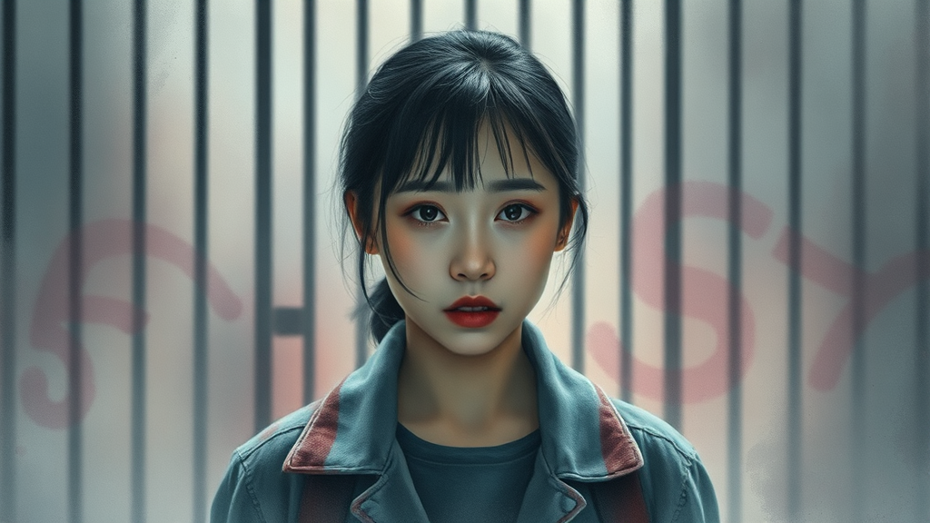 마약 투약 혐의 및 증거 인멸 우려 (watercolor 스타일)