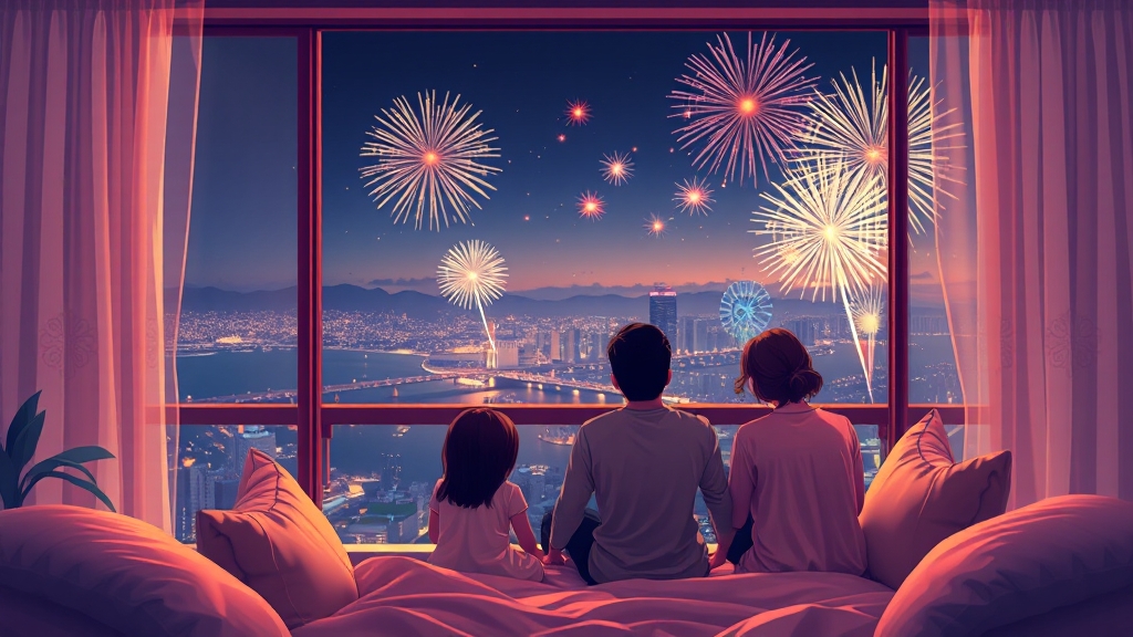단지 정보 및 개요 (illustration 스타일)