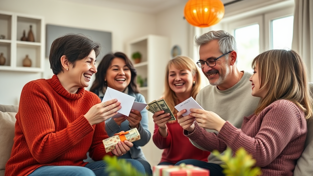 가족 간 증여세 면제 한도 (realistic 스타일)