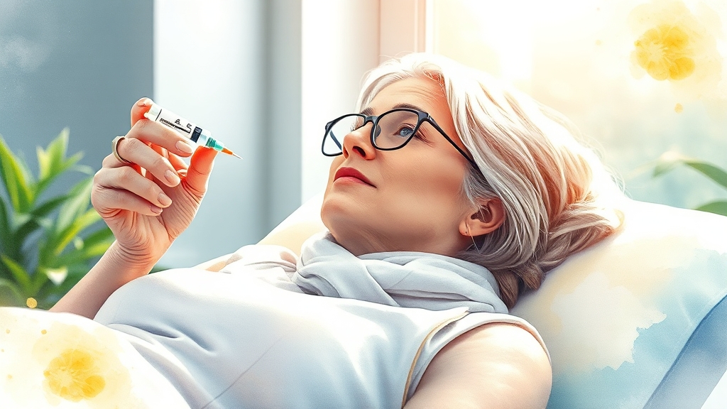 대상포진 예방 백신 접종 시기 및 생활 습관 (watercolor 스타일)