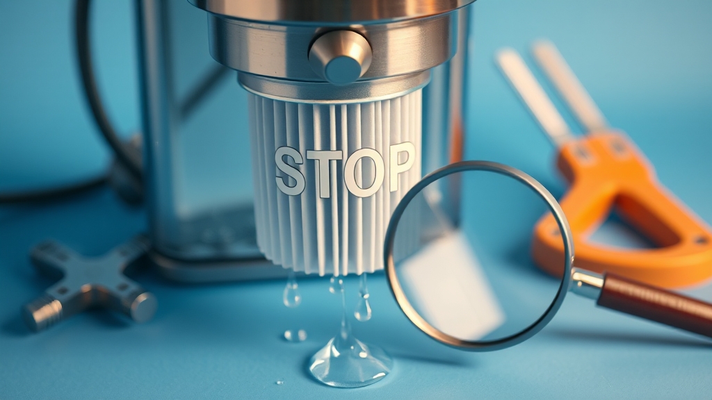 잦은 STOP 오류, 왜 그럴까요? (realistic 스타일)