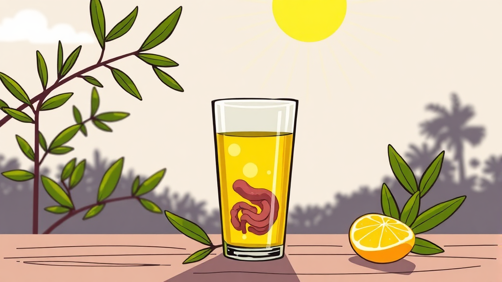 공복 섭취, 장점은? (cartoon 스타일)