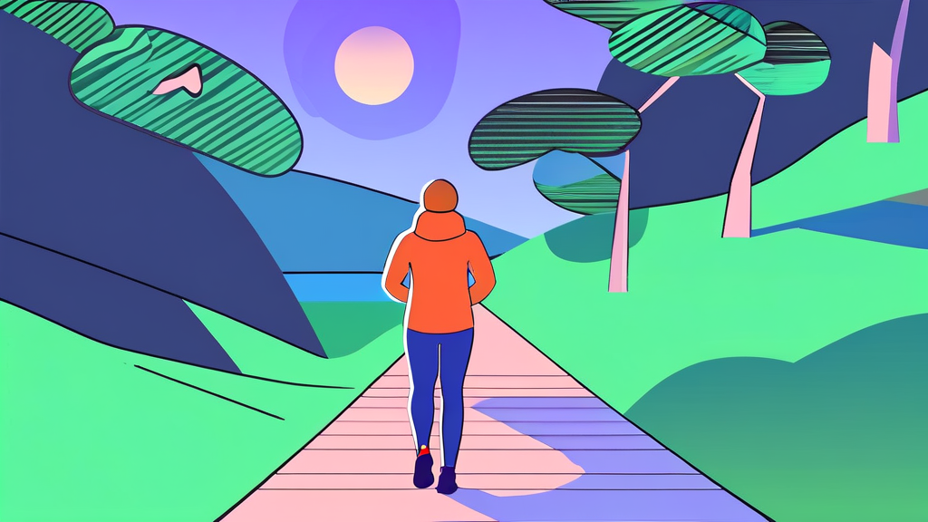 식단 외 혈당 관리를 위한 생활 습관 개선법 (illustration 스타일)