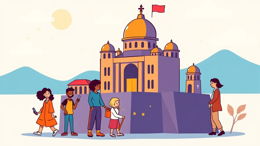 2026년, 더욱 확대되는 정부 지원금 혜택 (cartoon 스타일)