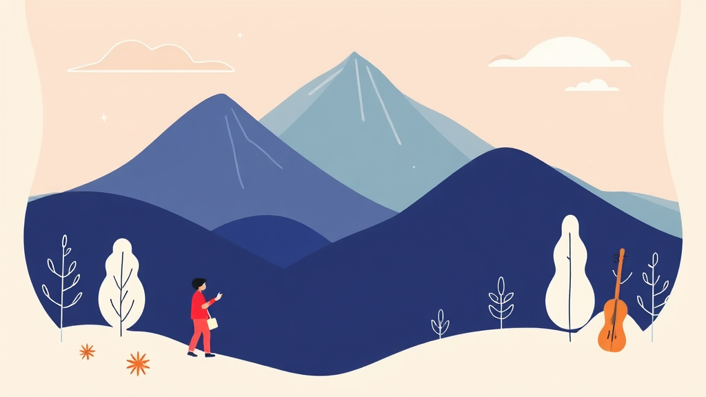 사회 트렌드: 돌봄과 인재 유치 (illustration 스타일)