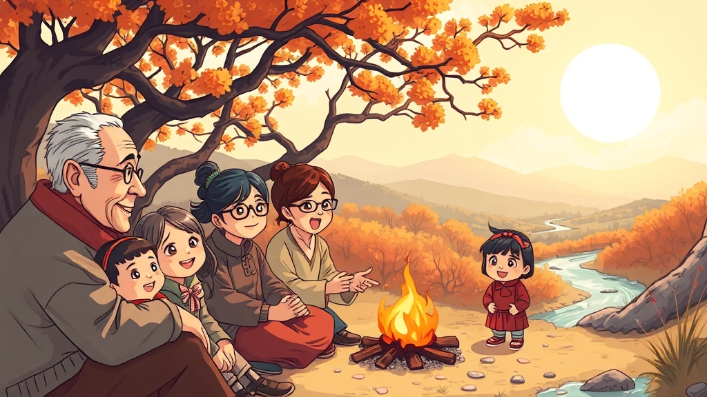 영향과 현대적 재해석 (cartoon 스타일)