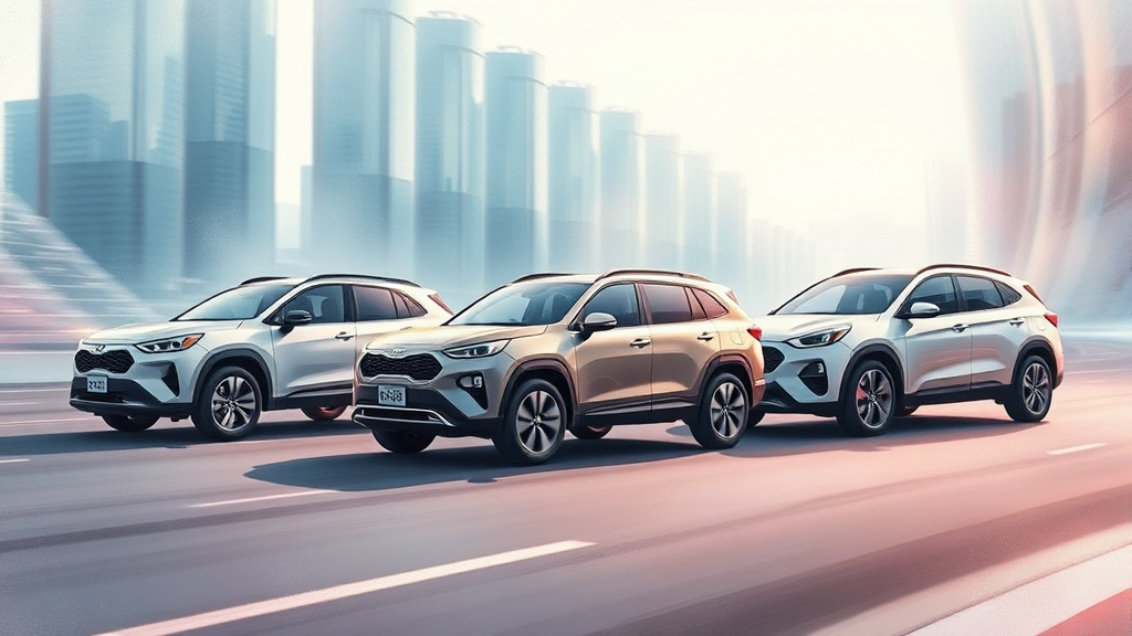 연비와 실용성, 두 마리 토끼를! (watercolor 스타일)