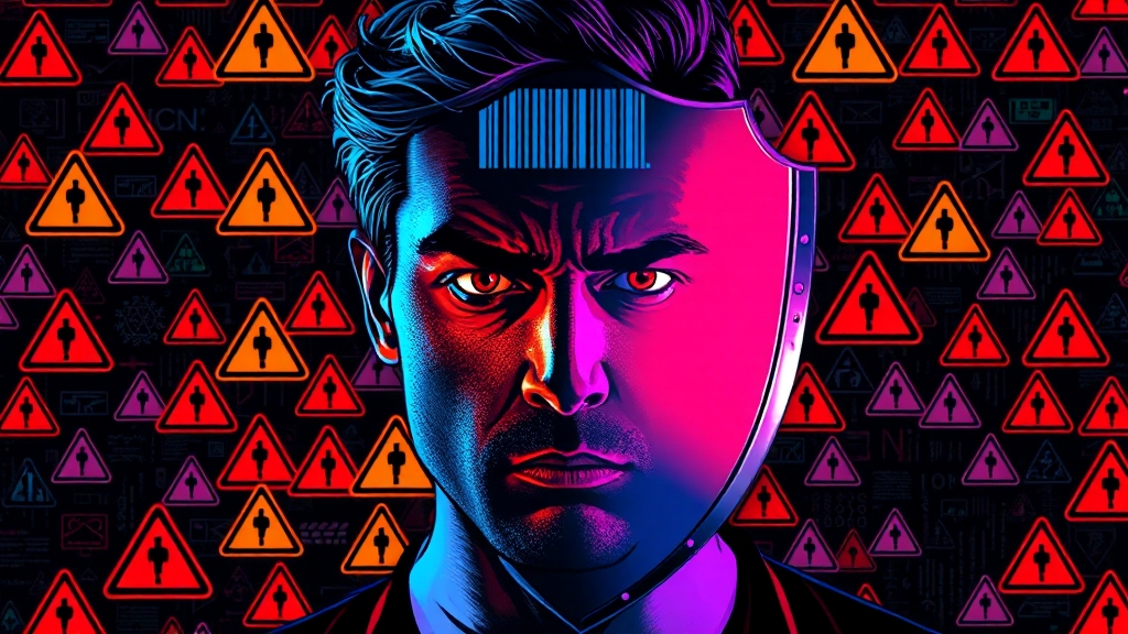 왜 명의도용 방지가 중요할까요? (popart 스타일)