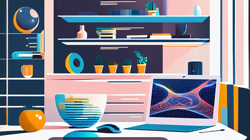 딥러닝, 컴퓨터 비전의 혁신을 이끌다 (illustration 스타일)