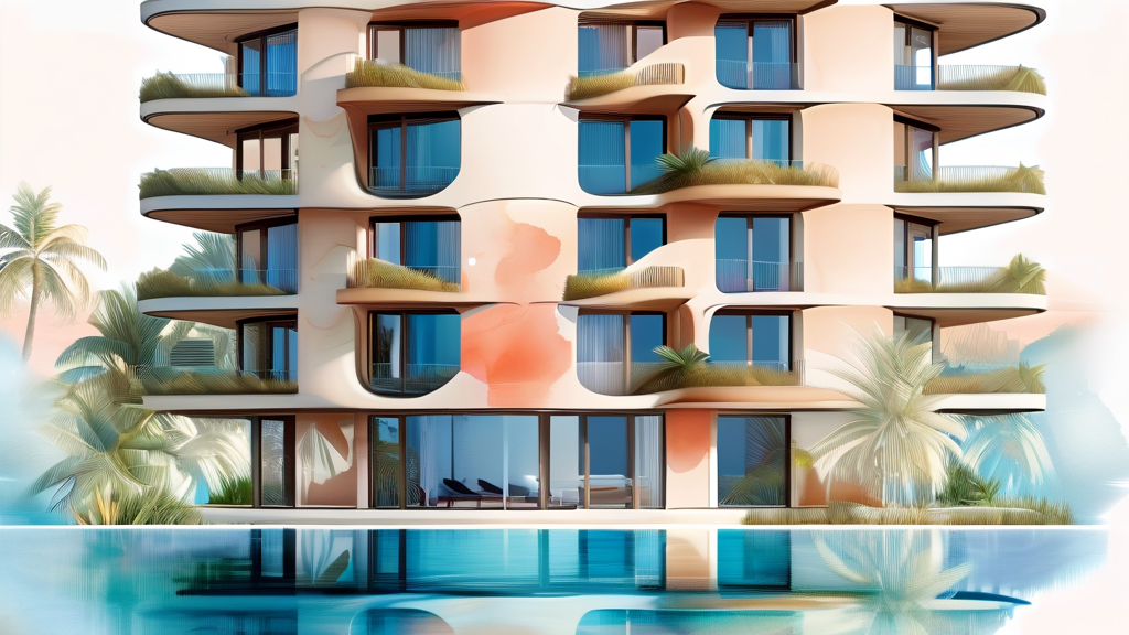 정책의 주요 대상과 규제 범위 (watercolor 스타일)