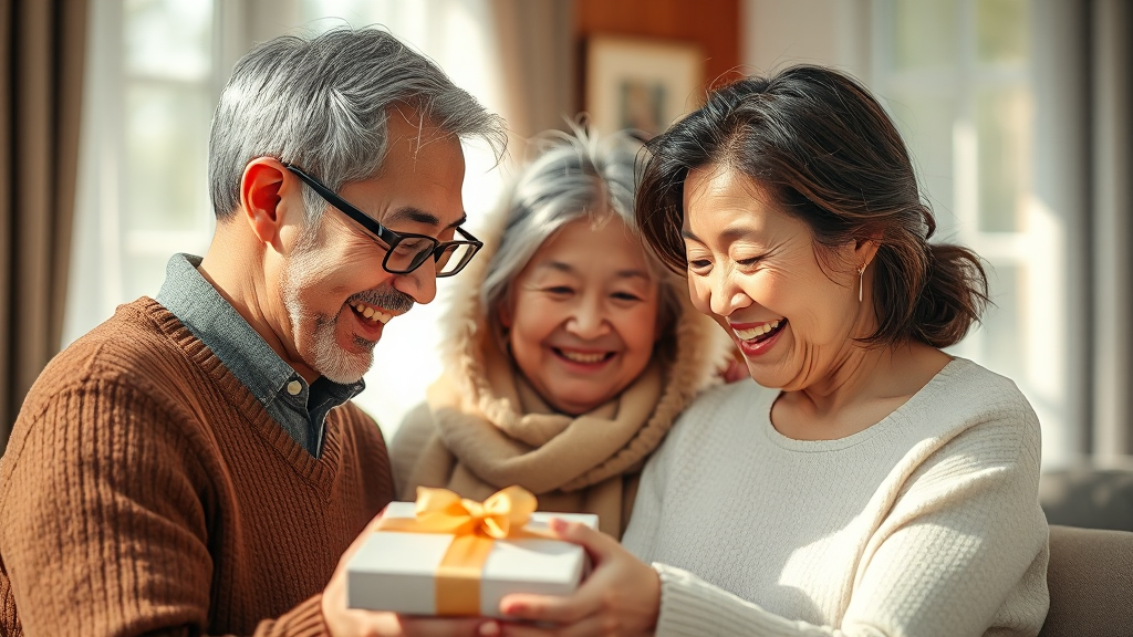 절세 꿀팁: 가족 간 증여 전략 (realistic 스타일)