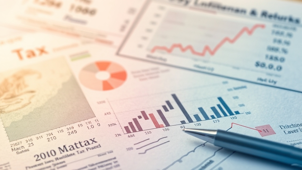 미국 주식 세금 신고 필수 정보 및 절차 (watercolor 스타일)