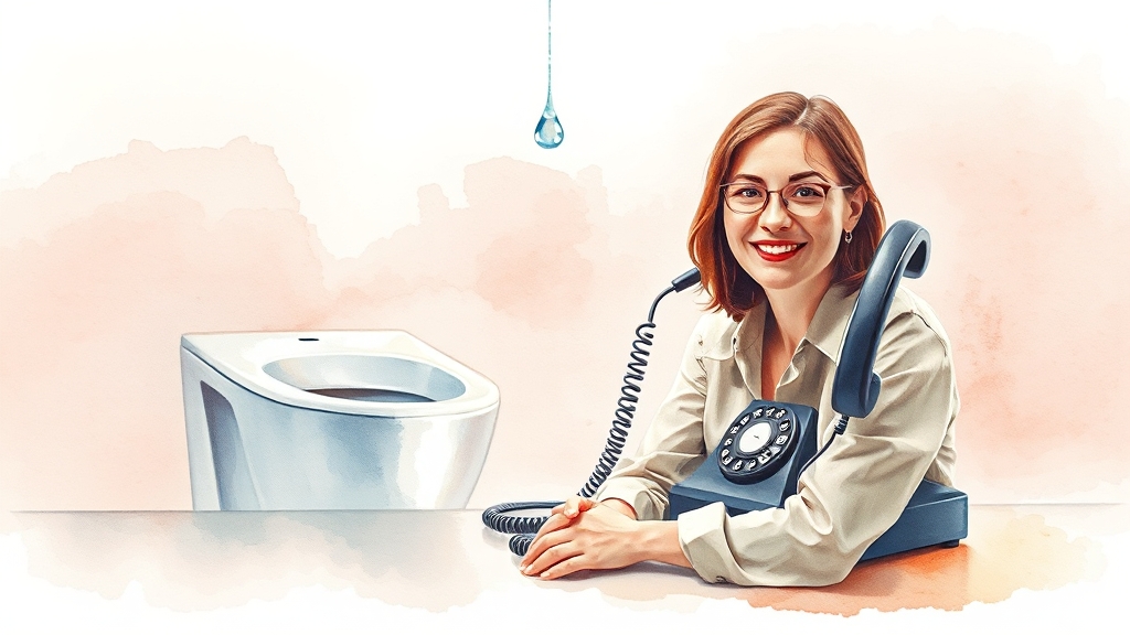 고객센터 정보, 여기 있어요! (watercolor 스타일)