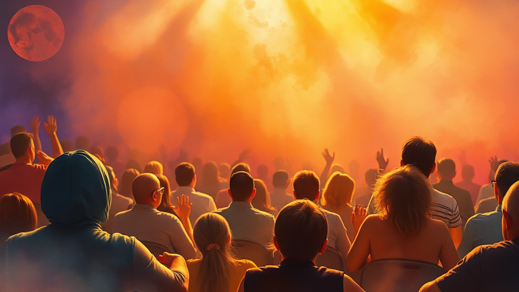 방청 당첨 후기 및 현장 분위기 (watercolor 스타일)