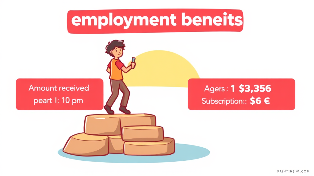 얼마나 오래 받을까? 지급 기간 (cartoon 스타일)