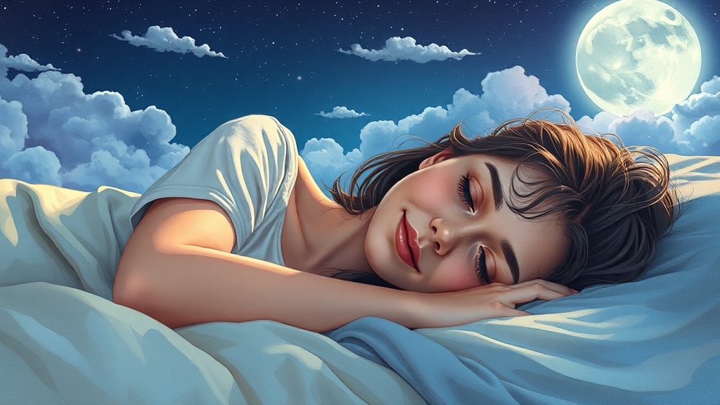 여름 숙면, 왜 중요할까요? (realistic 스타일)