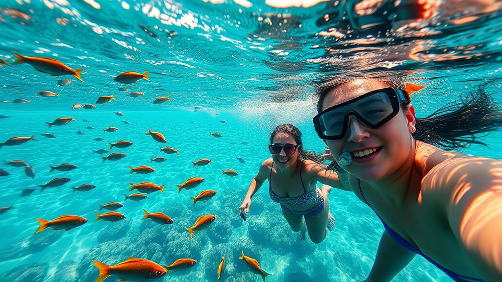 여행객들의 생생 후기 & 꿀팁 (realistic 스타일)