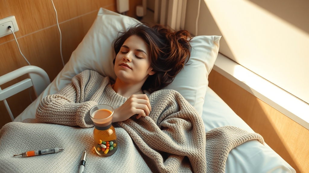 급체 발생 시 응급 대처 및 치료 (realistic 스타일)