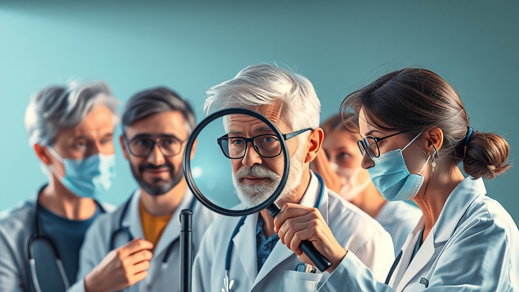 연령별 검진 포인트 (realistic 스타일)