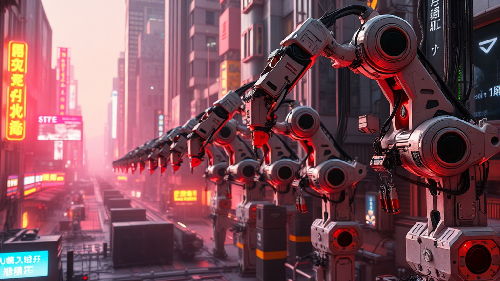 2026년 미국 주식 대전망 8 유망 분야 분석: 로봇, AI 반도체 (realistic 스타일)