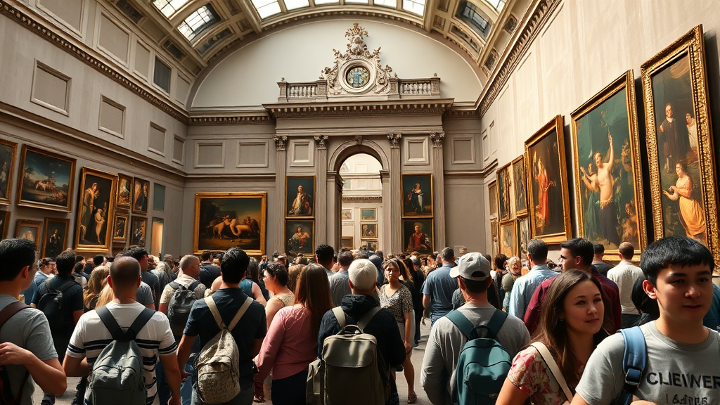 우피치 미술관 예약, 왜 해야 할까? (realistic 스타일)