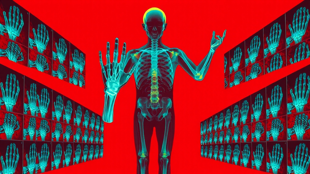 류마티스 방치 시 문제점 (popart 스타일)