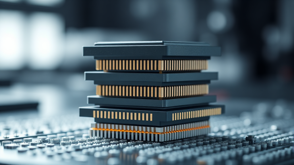 TC 본더 시장 지배력과 기술 경쟁력 (realistic 스타일)