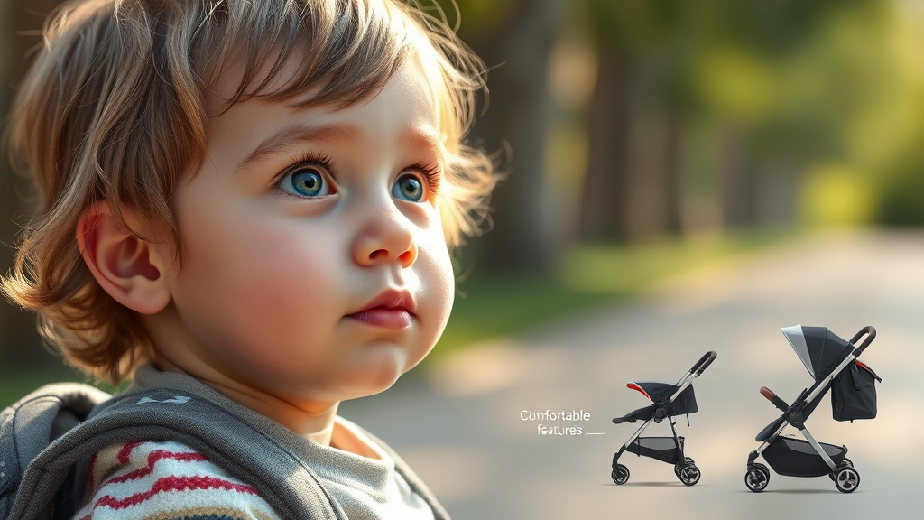 올보르 트라이크 vs. 다른 유모차 비교 (realistic 스타일)