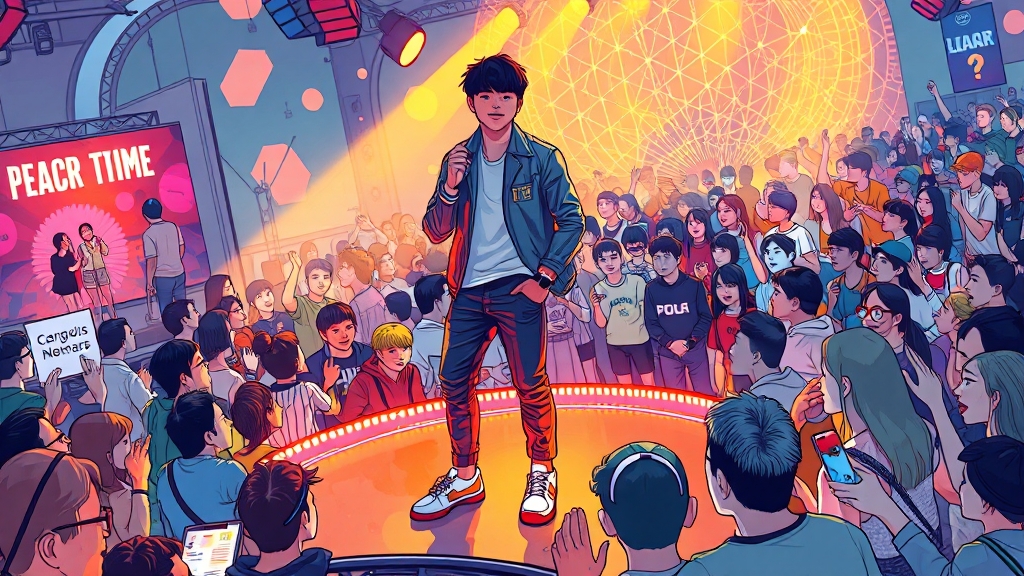 페스티벌 일정 및 프로그램 안내 (illustration 스타일)