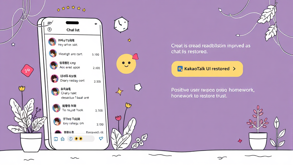 사용자 반응은? (illustration 스타일)