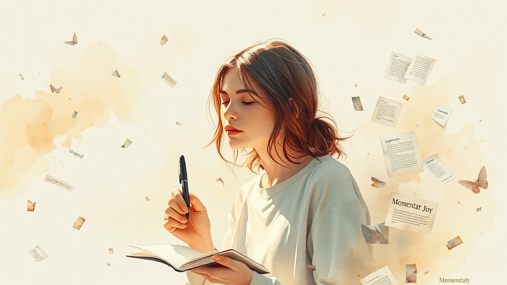 감성 글쓰기의 기본 원칙 (watercolor 스타일)