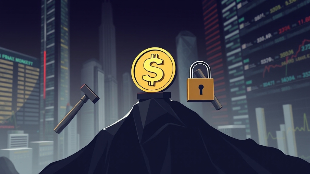 리스크와 규제 현황 (illustration 스타일)