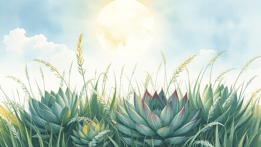 햇빛과 통풍, 왜 중요할까? (watercolor 스타일)