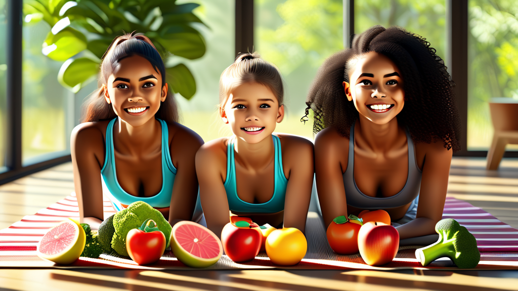 지속 가능한 체중 관리: 건강한 습관 만들기 (realistic 스타일)