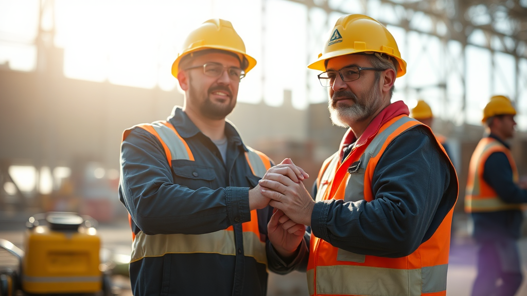 산재보험 신청 조건 (realistic 스타일)