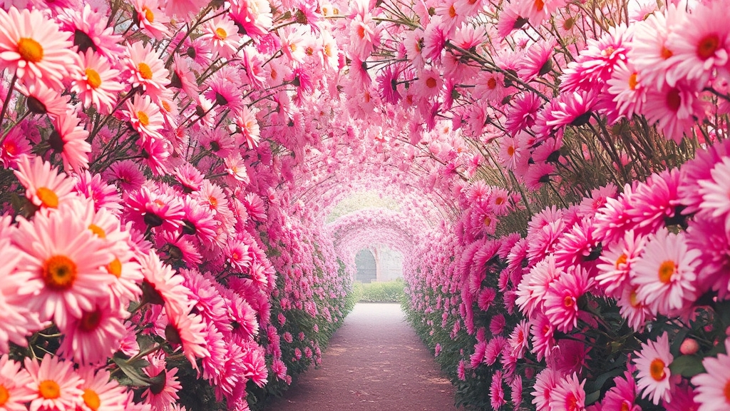 생생 리뷰: 국화 감상 & 포토존 (watercolor 스타일)