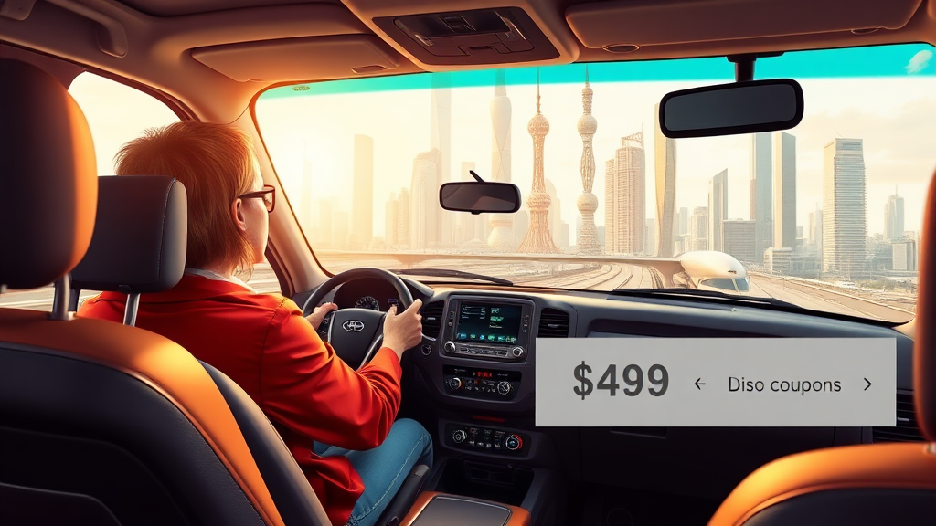 상하이 공항 픽업 서비스, 가격과 소요 시간은? (realistic 스타일)